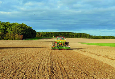 En dehors du semoir lui-même, le réglage de la pression de ses éléments est primordial. 