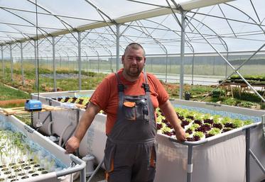 En attente de la fin des travaux, Nicolas Baptiste prépare déjà certaines ­productions.