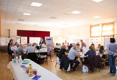 Le 23 juin, à Cormainville. Une cinquantaine de personnes a participé aux travaux du forum sur le futur programme Leader du Gal Beauce Dunois.