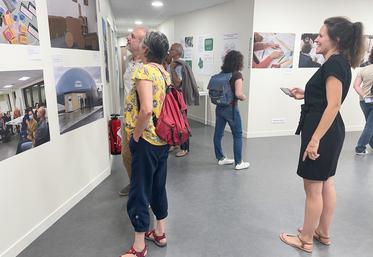 Jeudi 7 juillet, à Châteaudun. Une exposition a retracé l'aventure de cette série d'ateliers du Living-lab des possibles.