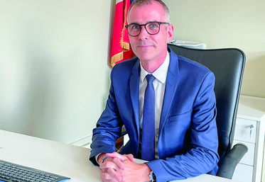 Le 1er septembre, à Chartres. Yann Gérard est le nouveau secrétaire général de la préfecture et sous-­préfet de Chartres.