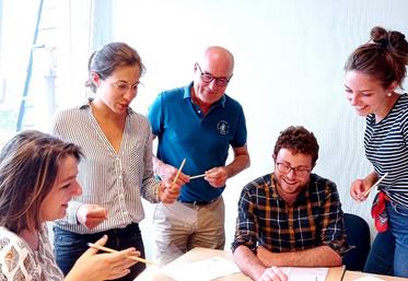 Simulation faite par les conseillers de la chambre d’Agriculture sur le jeu de rôle Serius game	: quel métha pour ma commune	? 