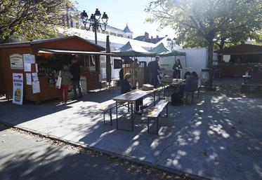 En parallèle des Rendez-vous de l'histoire, durant trois jours, plusieurs ­producteurs de Loir-et-Cher étaient présents pour le plus grand bonheur des passants.