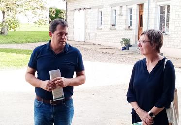 Le 29 octobre, à Maillé (Indre-et-Loire). Les élus de la FNSEA CVL ont choisi d’exposer à la Draaf les sujets prégnants pour les agriculteurs : accès à l’eau, maintien de l’élevage et renouvellement des générations, dégâts de gibier, actes de malveillance.