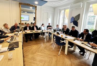 Le 14 novembre à Paris, lors du dernier conseil d'administration de la FRSEA de l'année 2022.