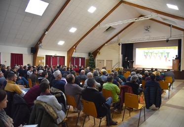 Vendredi 2 décembre, à Dadonville. Il y avait du monde pour la seconde partie de l'assemblée générale de la coopérative AgroPithiviers.