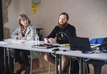 Le 15 décembre, à Conie-Molitard. Aymeric Courbois est en charge de l'animation de la ZPS* Beauce et Vallée de la Conie.