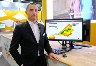 En novembre dernier, durant le Sima 2022 au Parc des expositions Paris-nord Villepinte, Éric Guémené, directeur des ventes de 365FarmNet en France, présentait le logiciel et ses options.