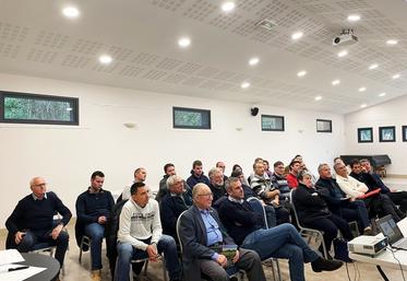 Larchant, mardi 17 janvier. La représentativité, un élément clé pour défendre la profession.