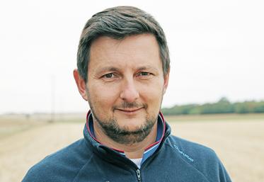 Stéphane Besnard préside la commission bio de la FDSEA Île-de-France.