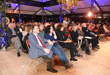 Jeudi 2 février, à Thoiry (Yvelines). Les Assises de l'alimentation ont été lancées dans l'Orangerie du château.