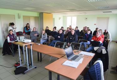 Le 9 février, à Miermaigne. Un petit tour de l'actualité sanitaire du cheptel bovin pour les éleveurs de la section du GDS.