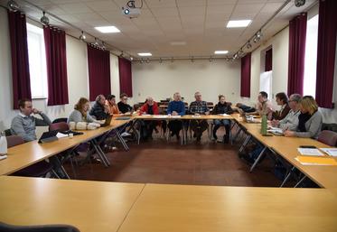 A Rambouillet (Yvelines), le 1er février lors de l'assemblée générale du Cercle des horticulteurs d'Île-de-France.