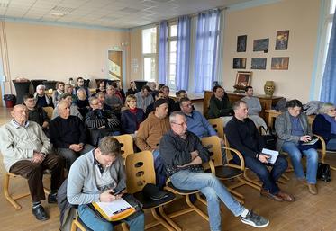 Chailly-en-Brie, mercredi 15 février. Les cantons de Coulommiers, Rebais et La Ferté-Gaucher ont clôturé la saison des assemblées cantonales.