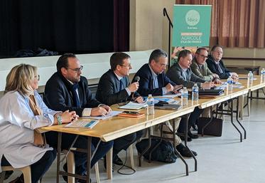 L'assemblée générale de l'Union du Val-d'Oise s’est déroulée en présence du préfet du département (au micro). 