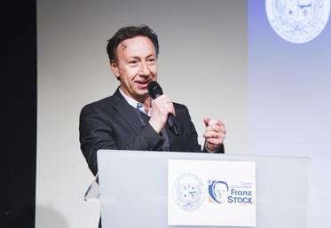 Vendredi 3 mars, à Mignières. « Faites les choses par passion », a conseillé Stéphane Bern aux élèves.