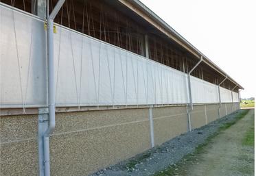 Un renouvellement d’air maîtrisé par un rideau amovible.