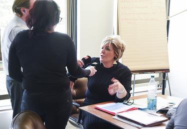 Lundi 27 mars, à Chartres. Françoise Souliman, préfet d'Eure-et-Loir, a restitué pour la presse les conclusions de ses États généraux de l'eau.