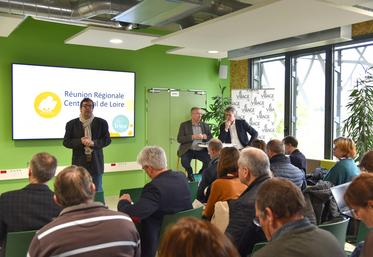 Jeudi 6 avril, à Orléans. Les représentants de l'AGPB ont tour à tour pris la parole pour expliquer les actions menées par la structure au cours des dernières années.