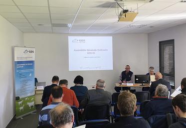 Mardi 4 avril, à Blois. Frédéric Jaffré a présidé l'assemblée générale du GDS 41.