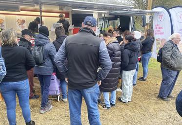1 500 portions concoctées par le chef ont été dégustées au cours du week-end des Rameaux.