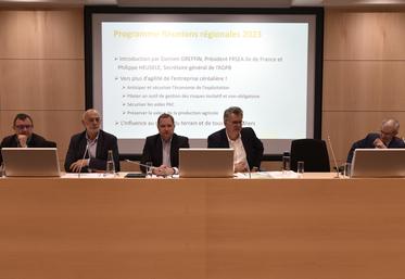 À Paris, vendredi 14 avril, lors de la tournée régionale de l'AGPB.