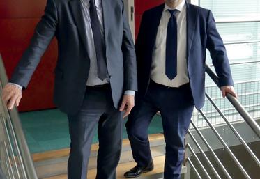 Daniel Collay (à g.) et Laurent Bouschon.