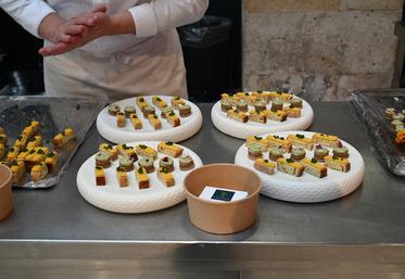Samedi 20 mai, pour l'inauguration, le chef étoilé Stéphane Bureau avait préparé des amuse-bouches.