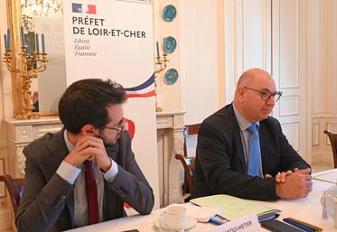 Le 26 mai, à Blois. Le préfet François Pesneau a fait le tour de l'actualité départementale à l'occasion d'une conférence de presse.