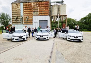 Le 16 mai, à Beaumont-les-Autels. Les élèves de la MFR ont bien apprécié l'opération 10 de conduite jeune.
