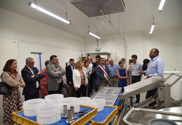 Visite des installations qui devraient entrer en fonctionnement dans les jours qui viennent.