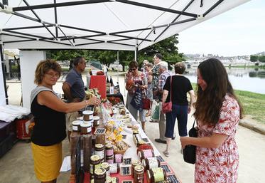 Dimanche 18 juin, à Blois. Le marché de printemps Bienvenue à la ferme a trouvé son public.