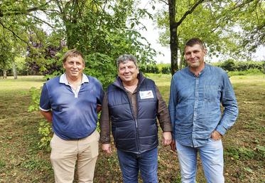 François-Xavier Rone (au c.) a été élu président de la FNSEA 41.