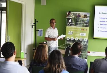 Mardi 27 juin, à Orléans. Jean-Michel Gallier animait sa dernière assemblée générale en tant que président de l'AgreenTech Valley.