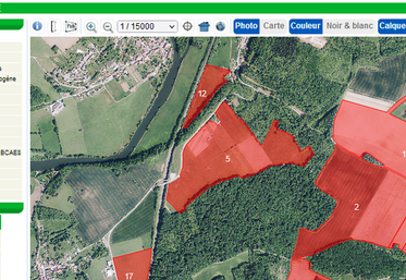Le passage du satellite actionne des alertes sous la forme d’un système de feux tricolores, consultables sur Télépac.