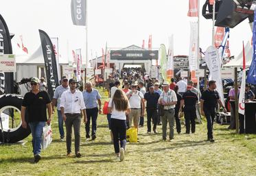 Mardi 5 septembre, à Outarville. Le principe de l'allée unique, initié en 2021, a été conservé cette année pour que les visiteurs ne manquent rien.