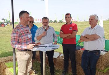 Mercredi 6 septembre, à Outarville. Le Guichet unique de l’emploi agricole a officiellement été lancé lors d'Innov-agri.