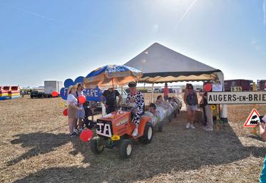 Le petit train et sa gare, une des nouveautés 2023.