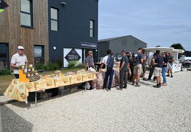 Talcy, samedi 16 septembre. La Ferme de la Motte a organisé des portes ouvertes et un marché de producteurs.