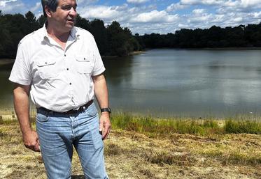 Éric Frétillère est le président d'Irrigants de France.