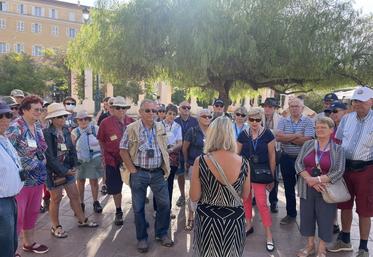 Visite d'Ajaccio, ville natale de Napoléon.