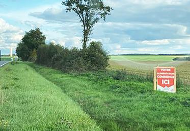 Les adhérents FNSEA 41 et JA 41 peuvent demander leur panneau « Votre alimentation commence ici ».