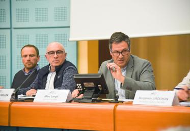 Marc Langé préside l'Association des irrigants d'Eure-et-Loir.