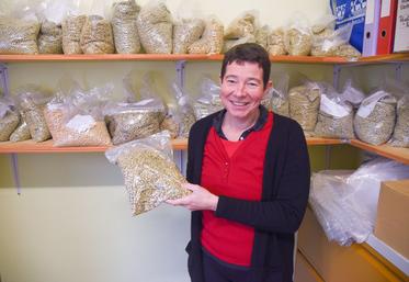 Lundi 20 novembre, à Sours. Géraldine Deleuze assure le suivi technique.