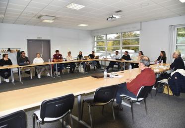 Lundi 13 novembre au Chesnay (Yvelines) lors de la tenue de la commission communication de la FDSEA.