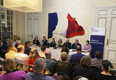 Jeudi 16 novembre à Paris lors de la soirée dédiée au maillage vétérinaire en Île-de-France.