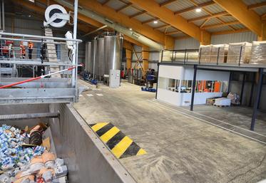 Réau, mardi 7 novembre. Qualité du tri et hygiène sont les clés de la filière de traitement des biodéchets alimentaires.