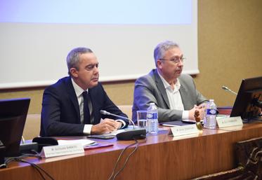 Lundi 27 novembre, à Chartres. Le préfet d'Eure-et-Loir, Hervé Jonathan, a assisté à sa première session de la chambre d'Agriculture d'Eure-et-Loir.