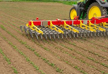 La herse-étrille Tinecare V 12200 Master peut s'adapter à de nombreuses conditions.