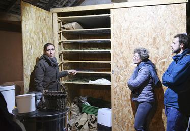 Mardi 14 novembre, à Neung-sur-Beuvron. Une visite guidée a eu lieu sur l'exploitation de Jeanne Hermant à l'occasion de la journée découverte sur la filière plantes aromatiques organisée par la chambre d'Agriculture.